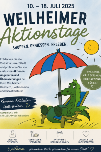 Plakat Aktionstage Frau Reitz